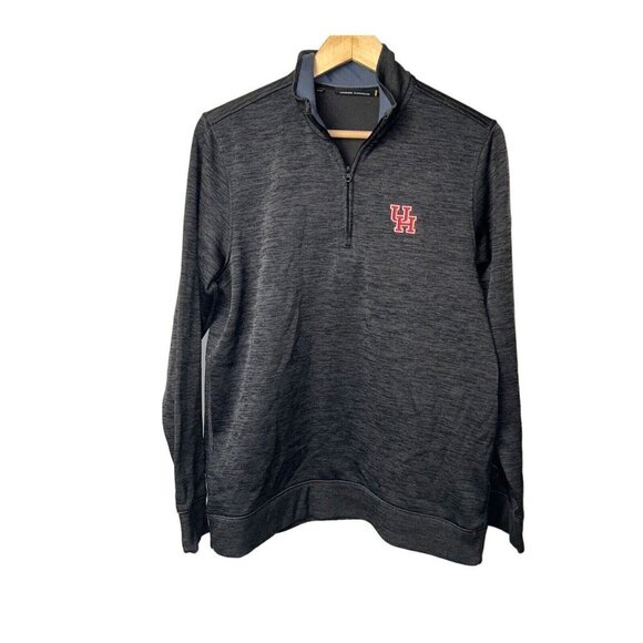 Under Armour UH College Mens 1/4 Zip Sweatshirt Long Sleeved  Size Medium - Picture 1 of 8